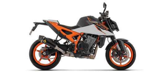 Arrow X-Kone "Dark" silencer KTM 990 RC R 2026 77512XKN manufacturer installation view