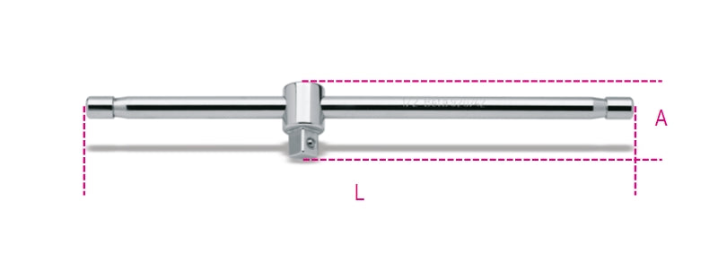 1/2" Drive Sliding T-Handle 305mm - Beta Tools 920/42