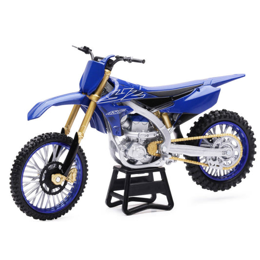 MODEL DIE CAST YAMAHA YZ450F 2015, SCALE 1:12, NEWRAY 58313