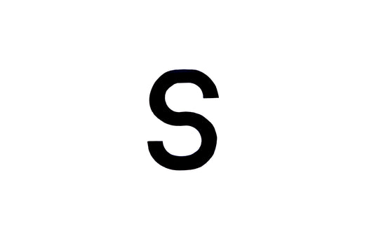 NUMBER PLATE DIGITS S EACH