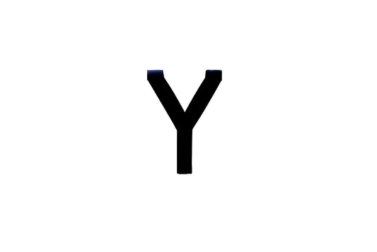NUMBER PLATE DIGITS Y EACH