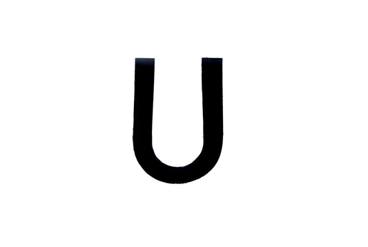 NUMBER PLATE DIGITS BIG U EACH