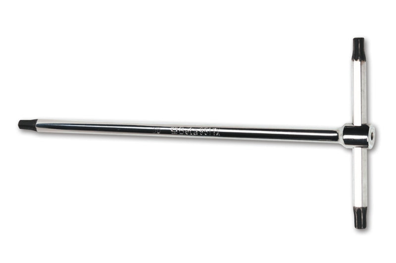 T-Handle Wrench with Three Male Ends for Torx Head Screws T40 - Beta Tools 951TX 40