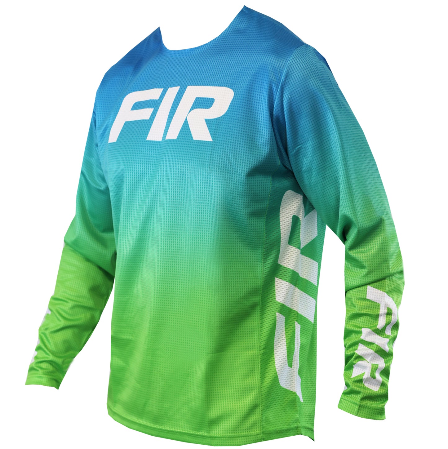 LITE FADE JERSEY GREEN L, MX RACE WEAR, ENDURO GEAR