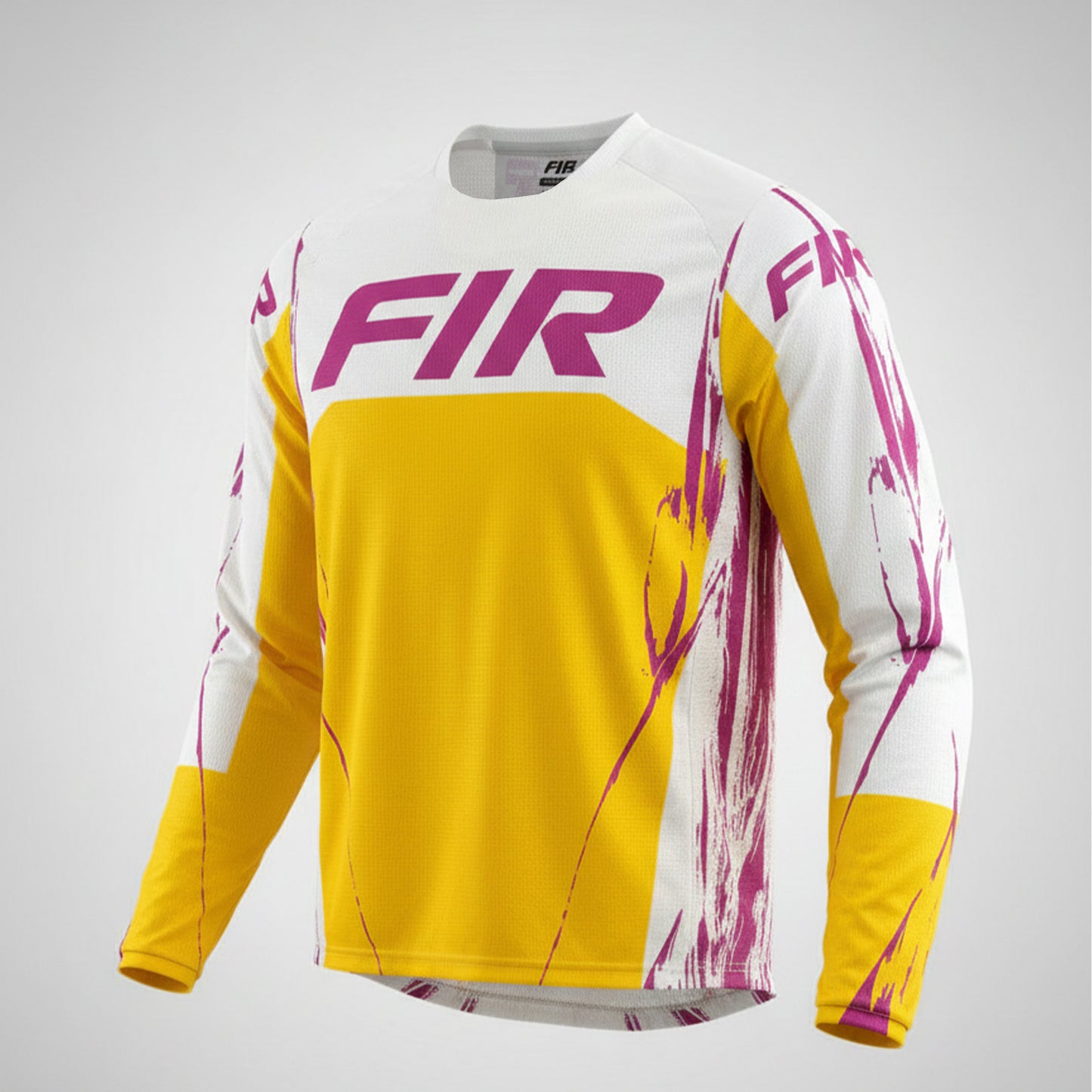 EFFEX JERSEY YELLOW AND PURPLE XL, MX RACE WEAR, ENDURO GEAR