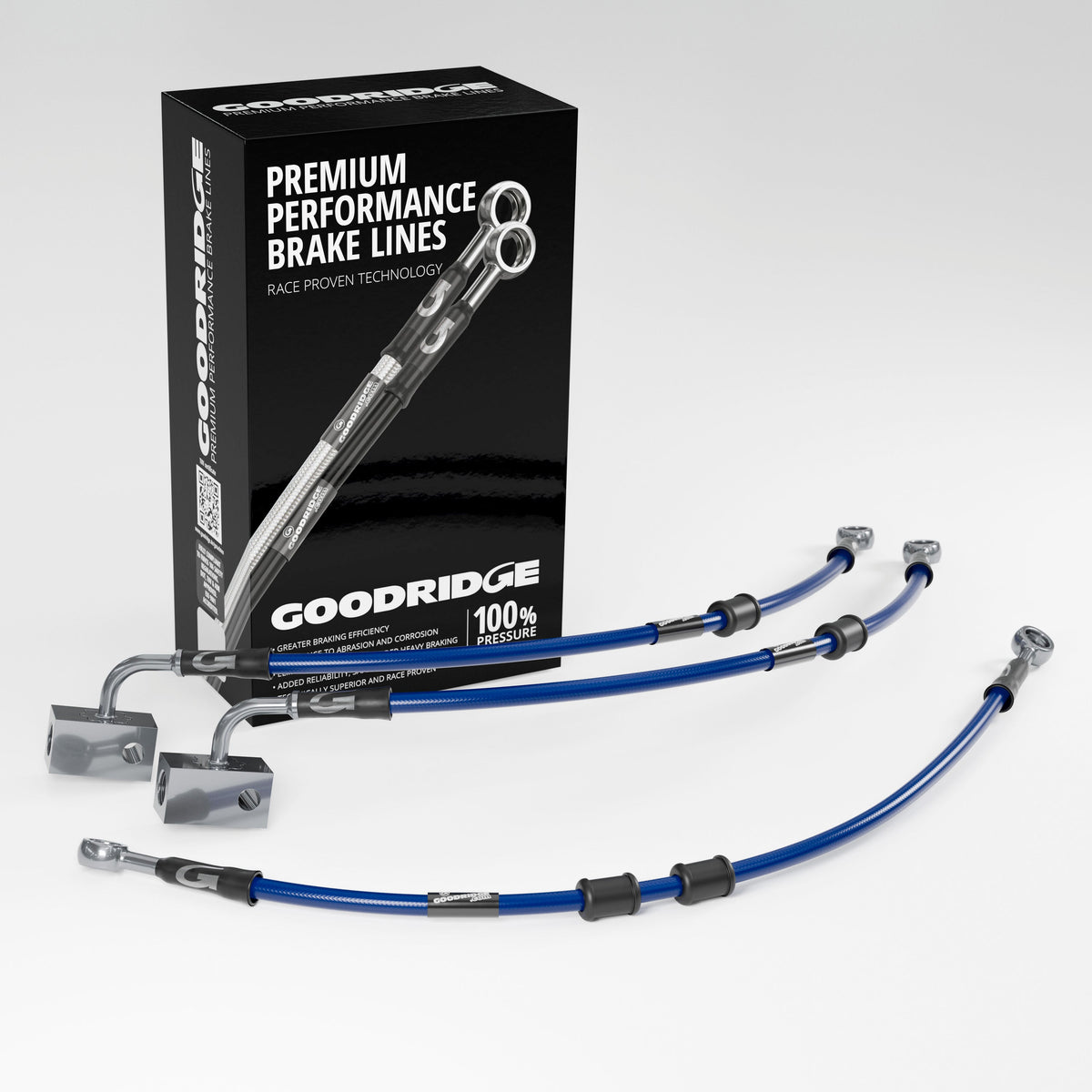 Goodridge HN1019-3FC-EB: manufacturer representative image; selected specification stated in listing.