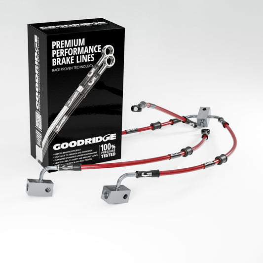 Goodridge KW0912-4RCBK-RD: manufacturer representative image; selected specification stated in listing.