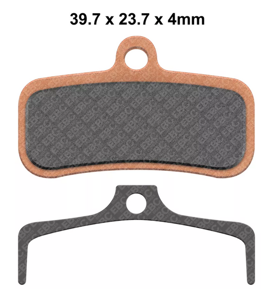 BRAKE PADS ORGANIC RESIN, EBC CFA493, SURRON TALARIA E RIDE BICYCLE