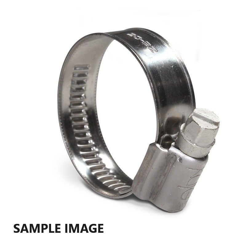 JUBILEE PIPE CLIP 32 - 50mm KALE CLAMP 304 STAINLESS STEEL (PACK OF 10)