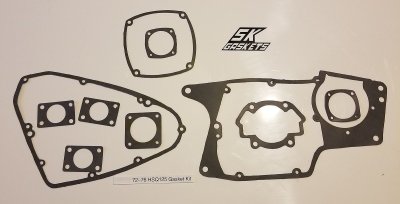 1972 1973 1974 1975 1976 Husqvarna CR WR 125 Complete Engine Gasket Kit