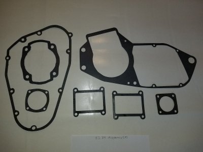 1982 1983 1984 Husqvarna 250 XC CR WR Complete Engine Gasket Kit