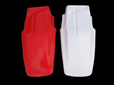 1984-1991 Honda XR 200R; 84/85 XR 250R Rear Fender - White