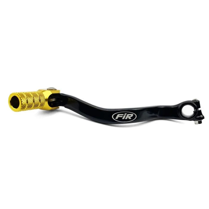 GEAR LEVER SHIFT RM 80 85, ALUMINIUM FORGED 25600-02B01, FIR BRAND, BLACK & GOLD