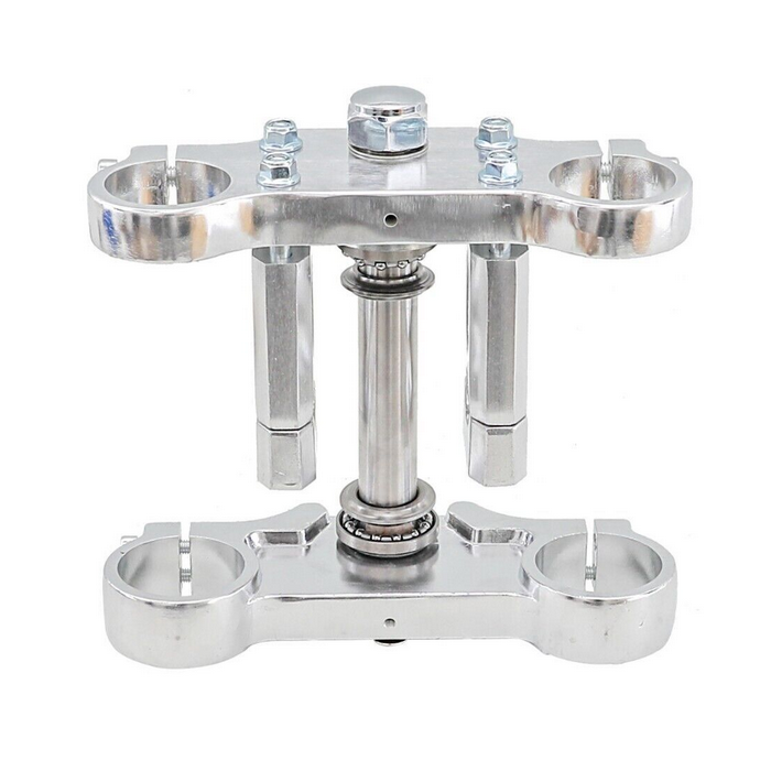 PIT BIKE TRIPLE CLAMPS 45/48MM, 22MM BAR MOUNT