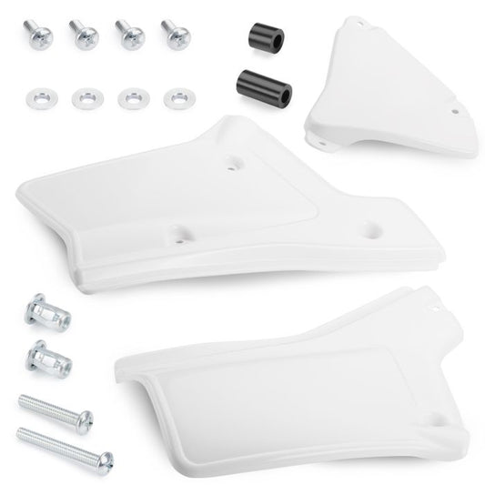 SIDE PANELS LEFT & RIGHT COVERS WHITE HONDA 84-03 XR200R XR250R 206107