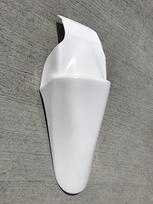 1992 ATK 250 406 350 604 Rear Fender Mud Guard White