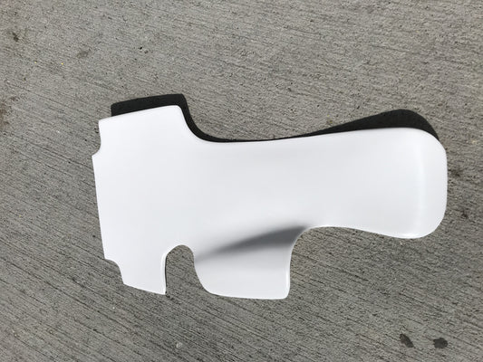 1992 ATK 250 406 350 604 Inner Fender Splash Guard White
