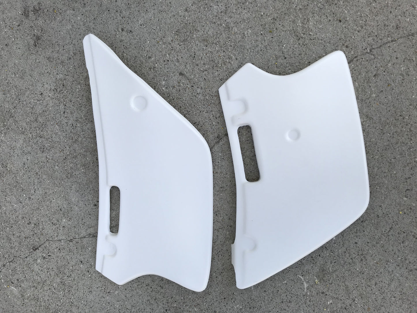 1992 ATK 350 604 4 Stroke Side Panels White