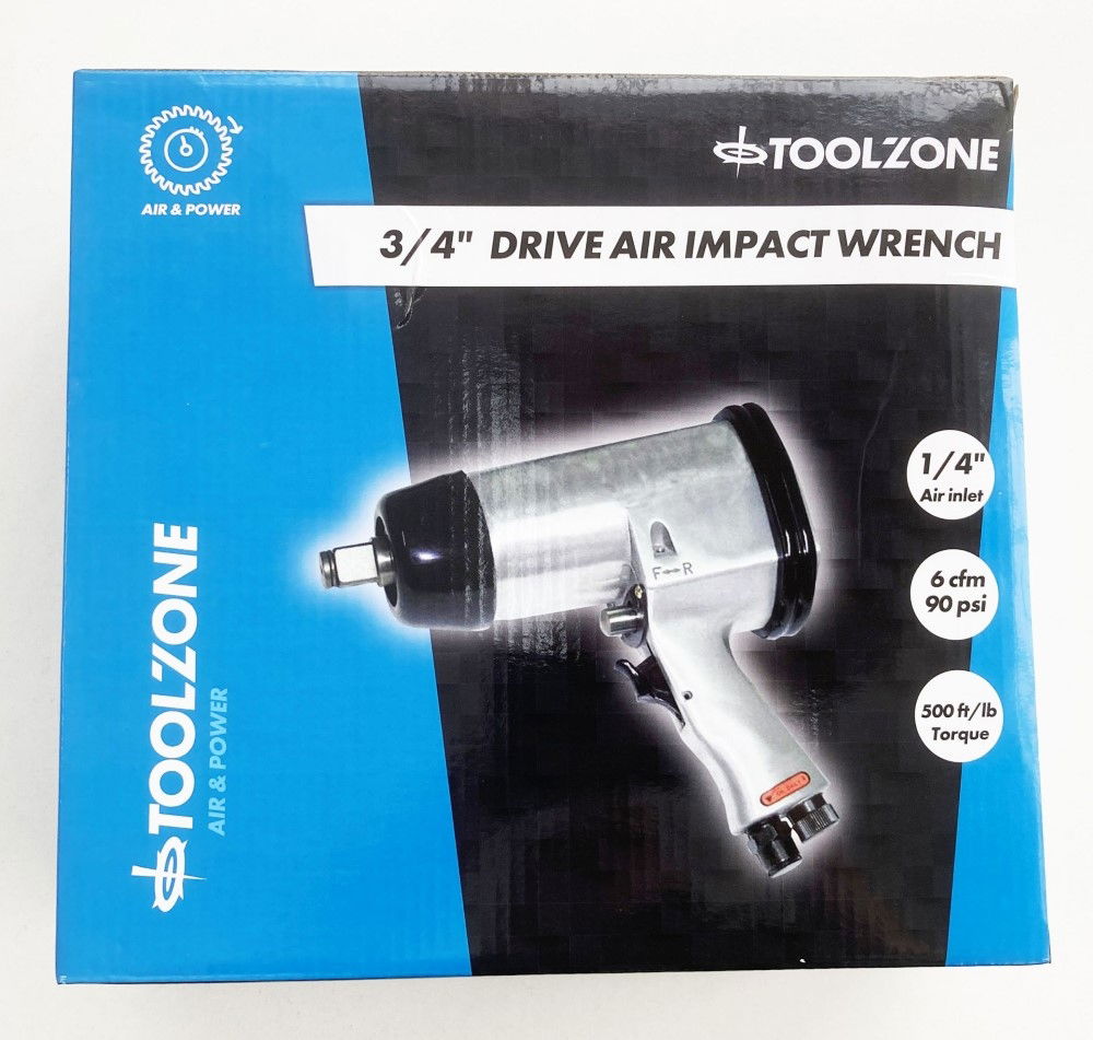 AIR IMPACT WRENCH 3/4" DRIVE - TOOLZONE KDPAT008