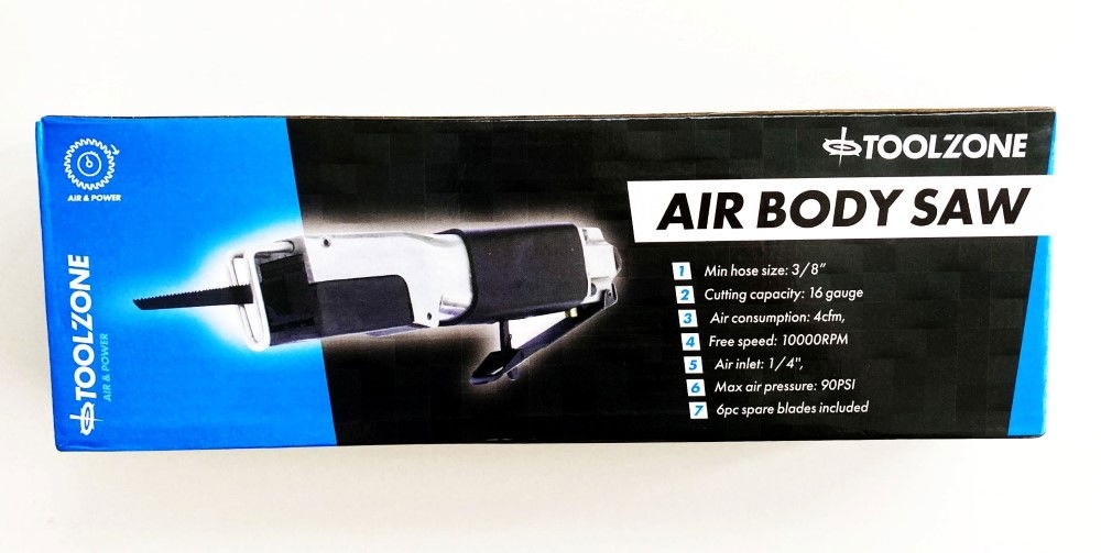 AIR BODY SAW 6" CUTTING CAPACITY 1.5mm - TOOLZONE KDPAT017