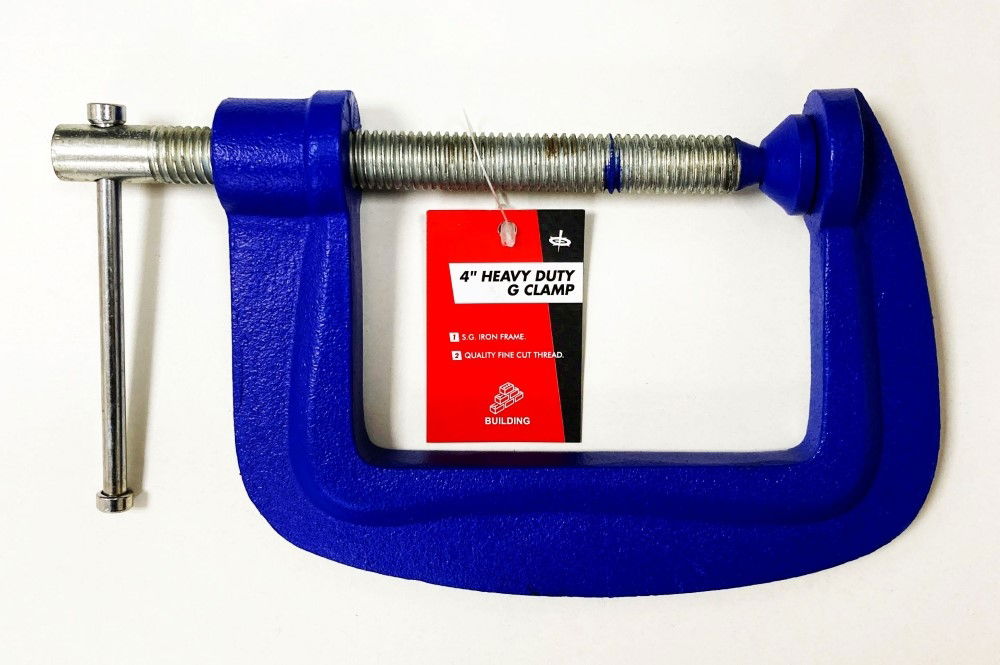 G CLAMP HEAVY DUTY 4" - TOOLZONE KDPCL090