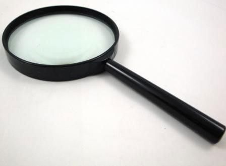 MAGNIFYING GLASS 4" 100mm 3x GLASS LENS - TOOLZONE KDPHB234