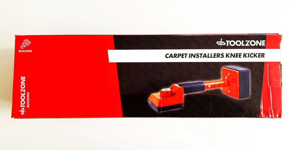 CARPET INSTALLER KNEE KICKER ADJUSTABLE TELESCOPIC HANDLE 18.5"-21.5" - TOOLZONE KDPKK001