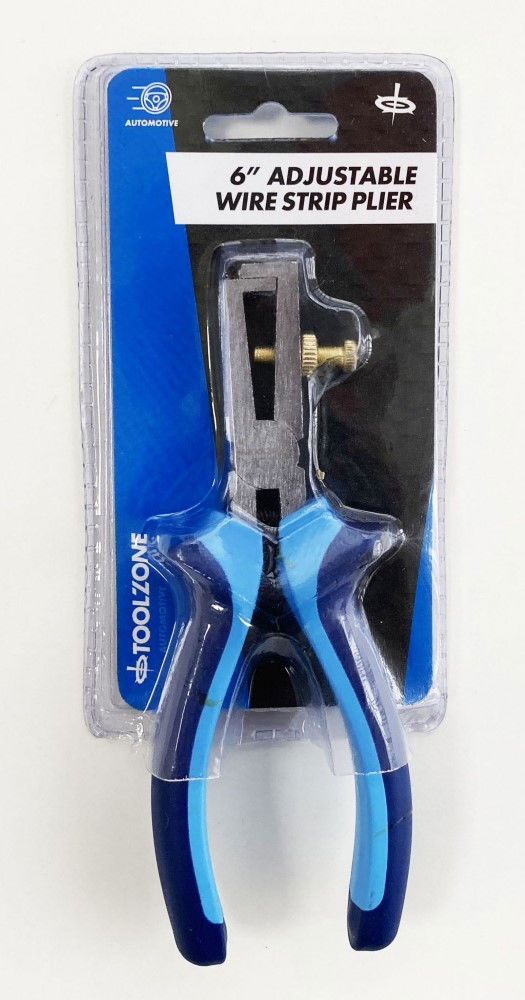 WIRE STRIP PLIERS 6" BLUE - TOOLZONE KDPPL257