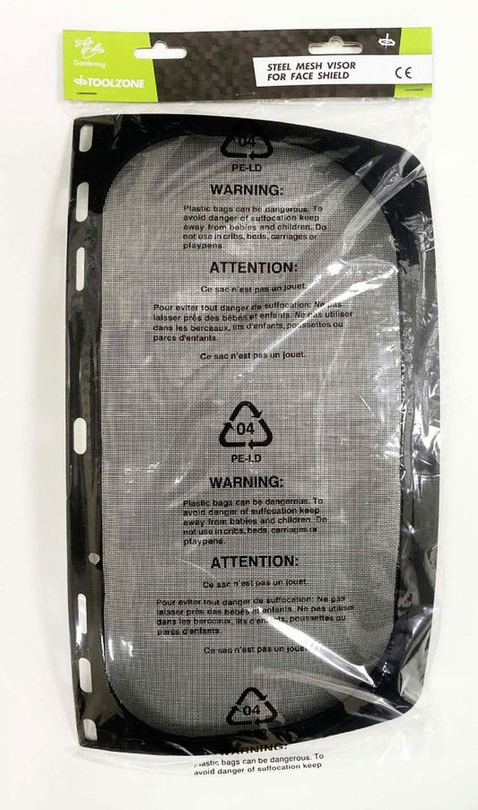 SPARE STEEL MESH VISOR FOR SF013 - TOOLZONE KDPSF008