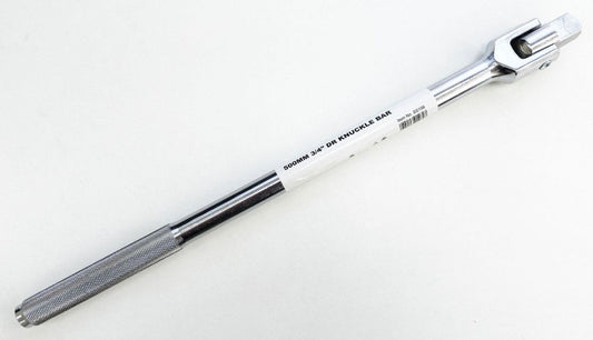 KNUCKLE BAR 3/4" DRIVE 500mm CHROME PLATED - TOOLZONE KDPSS156