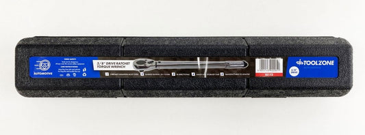 TORQUE WRENCH 3/8" DRIVE 20-110nm ISO6789 CRV SATIN FINISH - TOOLZONE KDPSS173