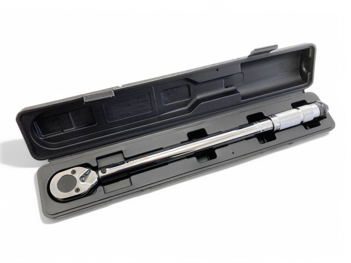 TORQUE WRENCH 1/2" DRIVE 42-210nm 460mm HEAT TREATED STEEL - TOOLZONE KDPSS268