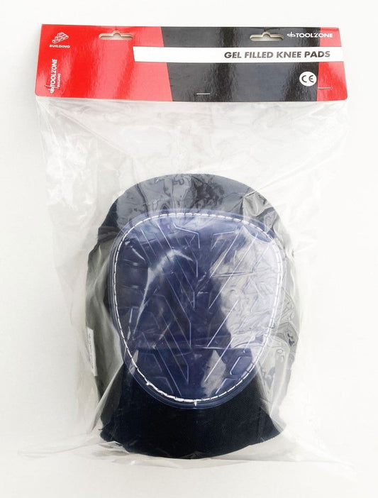 KNEE PADS GEL FILLED COMPRESSION RESISTANT WITH TOUGH CAP - TOOLZONE KDPTB074