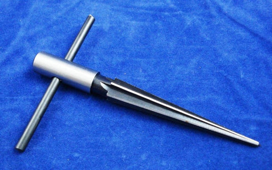 TAPERED REAMER 3-12mm BEARING STEEL 125mm LENGTH - TOOLZONE KDPWW190