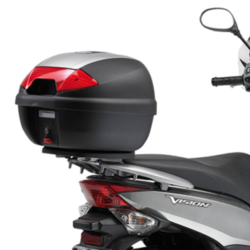 Kappa KR1153 Kappa Rear Rack MONOLOCK Honda Vision 50 110 2011–2020 KR1153