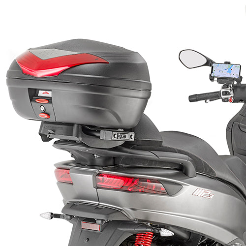 Kappa KR5613 Kappa Rear Rack MONOKEY / MONOLOCK Piaggio MP3 350 400 500 Sport / Business 2018–2021 KR5613