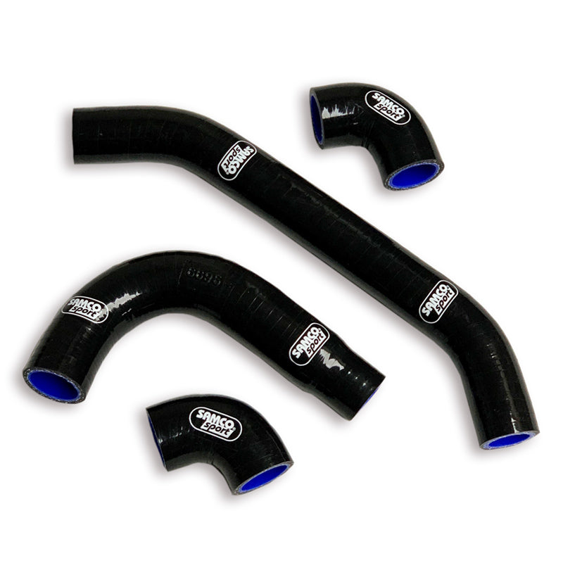 SAMCO HOSE KIT KTM HSQ 250/300 SX 23-24 OEM, 4 PIECE KIT, BLACK, KTM-132 BK