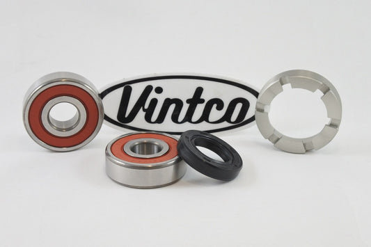 Vintco Rear Wheel Bearing Kit with Retainer for (1974-1978) Honda CR125