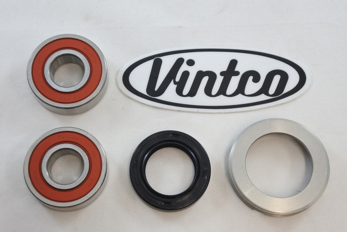 Vintco Rear Wheel Bearing Kit with Retainer for (1979-1981) Honda CR125