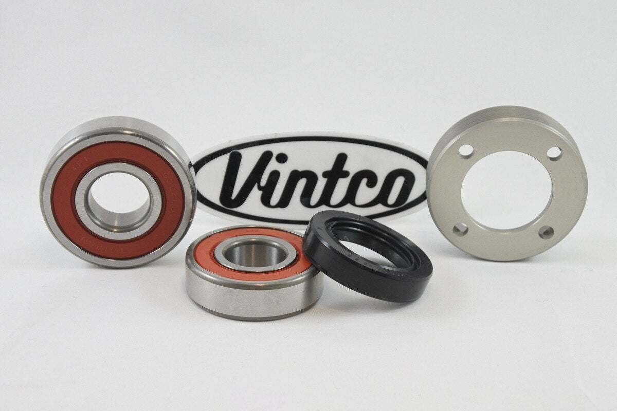 Vintco Rear Wheel Bearing Kit with Retainer for (1973-1976) Honda CR250