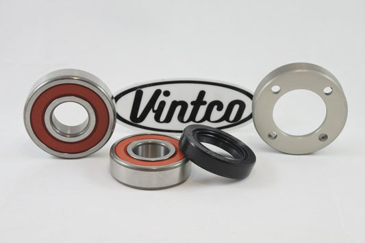 Vintco Rear Wheel Bearing Kit with Retainer for (1973-1976) Honda CR250