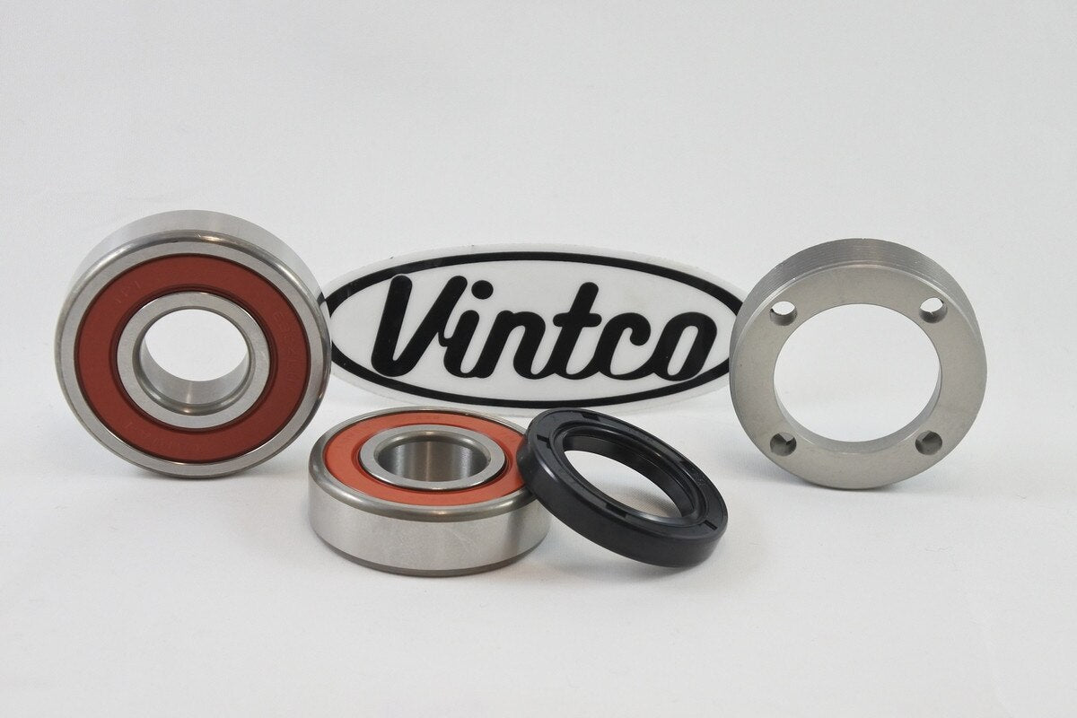 Vintco Rear Wheel Bearing Kit with Retainer for (1981) Honda CR450