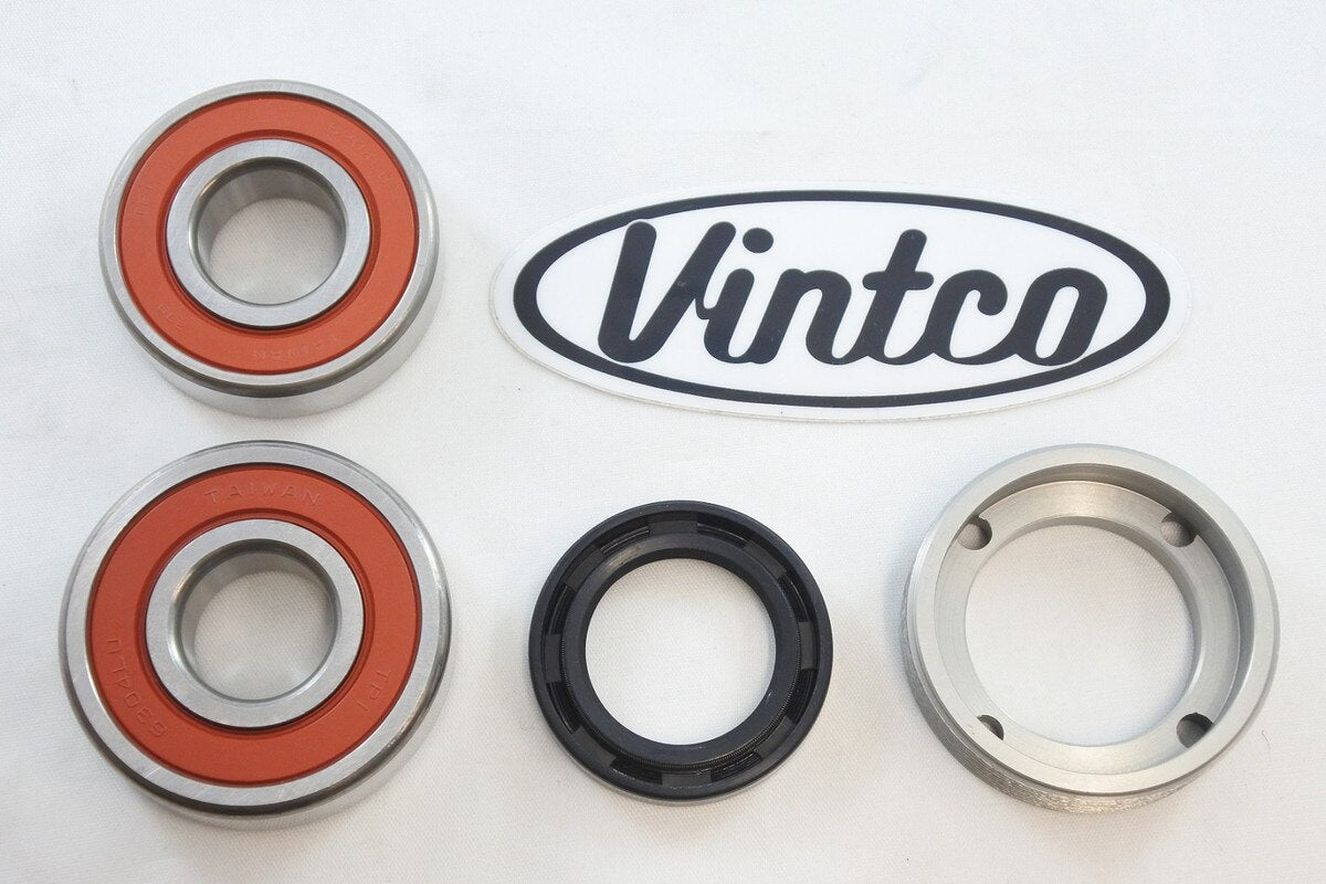 Vintco Rear Wheel Bearing Kit with Retainer for (1981) Honda CR450