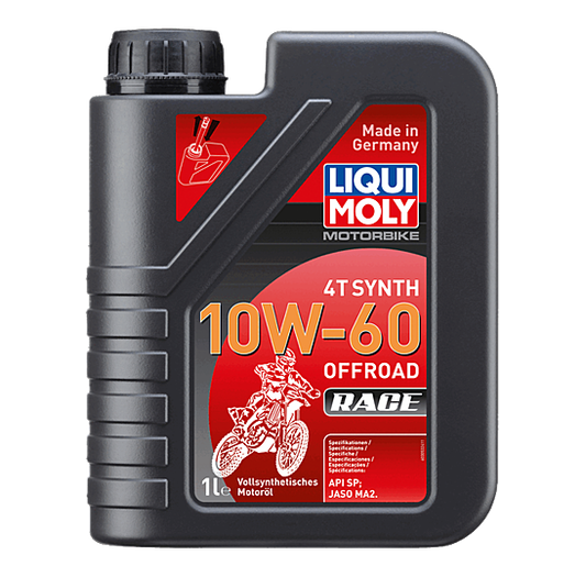 4T SYNTHETIC 10W-60 OFFROAD RACE 1L LIQUI MOLY - 3053