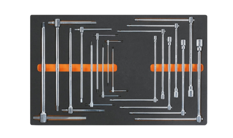 Soft Thermoformed Tray with Tool Assortment, Drawer Size 16 - Beta Tools M65