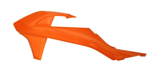 RADIATOR SCOOPS ORANGE 16-23 SX50 KTM, 21-23 MC50 GASGAS, RTECH R-CVKTMAR0050