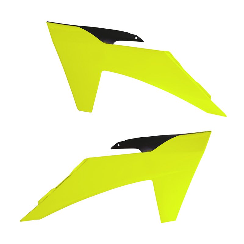 KTM SXF SX-F SX Radiator Scoops Shrouds Yellow and Black – 2023–2024