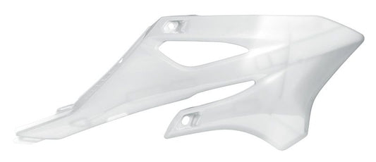 RADIATOR SCOOPS YZ85 2022-24 WHITE, RTECH R-CVYZ0BN2285