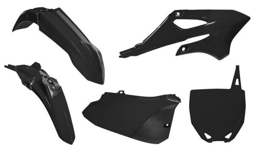 PLASTIC KIT/5 2022-24 YZ85 BLACK, RTECH R-KITYZ0-NR0-085