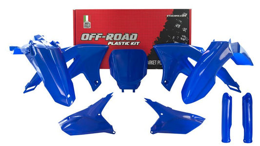 PLASTIC KIT/6 BLUE, 2023 YZ450F, RTECH R-KITYZF-BL0-723, OEM 2023